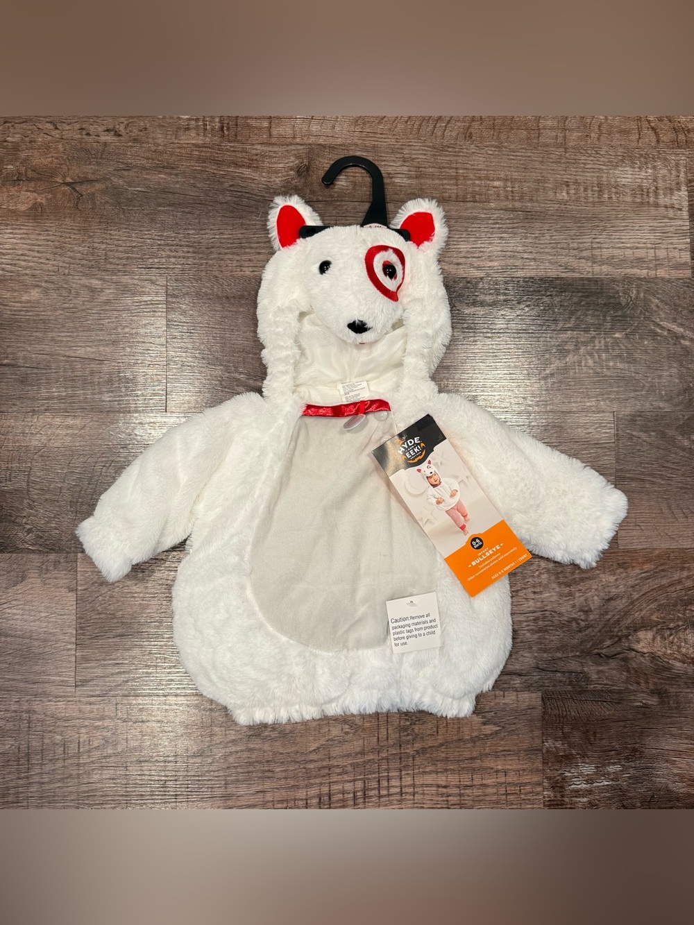 NWT Hyde and Eek Padded Bullseye Target Dog Baby Halloween Costume 0-6 Months